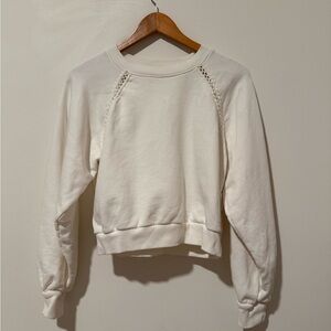 All Saints Ewelina Crew Neck Sweatshirt. - xs